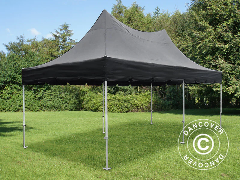 Snabbtält FleXtents PRO Peak Pagoda 3x6m Svart - Image 2