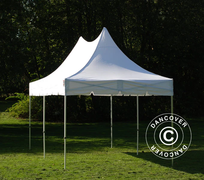Snabbtält FleXtents PRO Peak Pagoda 3x6m Vit - Image 5