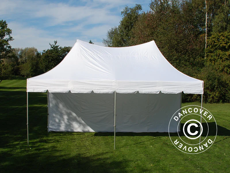 Snabbtält FleXtents PRO Peak Pagoda 3x6m Vit, inkl. 6 sidor - Image 11