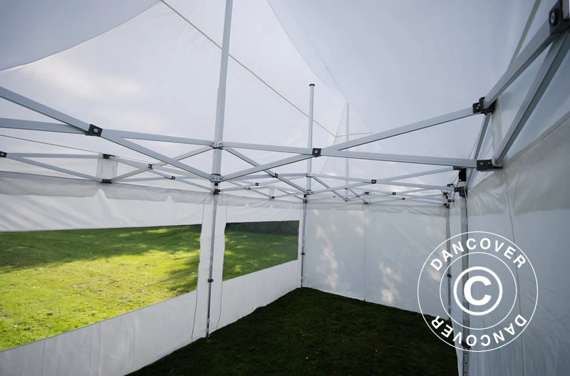 Snabbtält FleXtents PRO Peak Pagoda 3x6m Vit, inkl. 6 sidor - Image 14