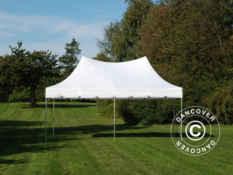 Snabbtält FleXtents PRO Peak Pagoda 3x6m Vit, inkl. 6 sidor - Image 17