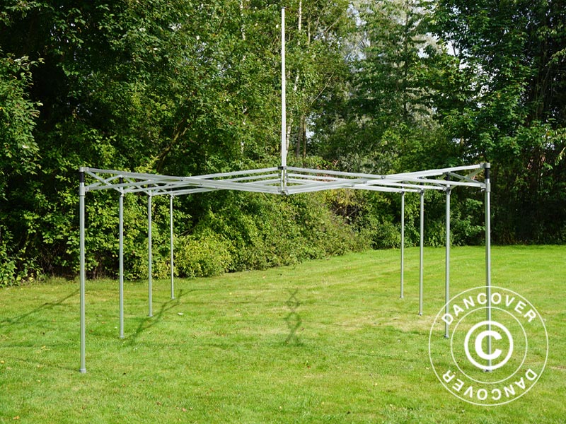 Snabbtält FleXtents PRO Peak Pagoda 4x6m Vit, inkl. 8 sidor - Image 25