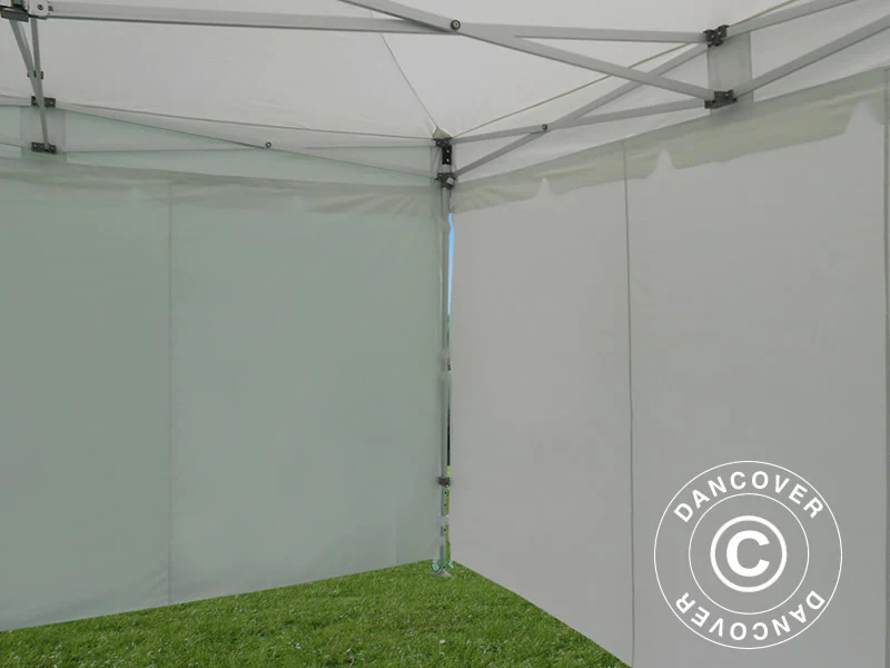 Snabbtält FleXtents PRO Peak Pagoda 4x6m Vit, inkl. 8 sidor - Image 28