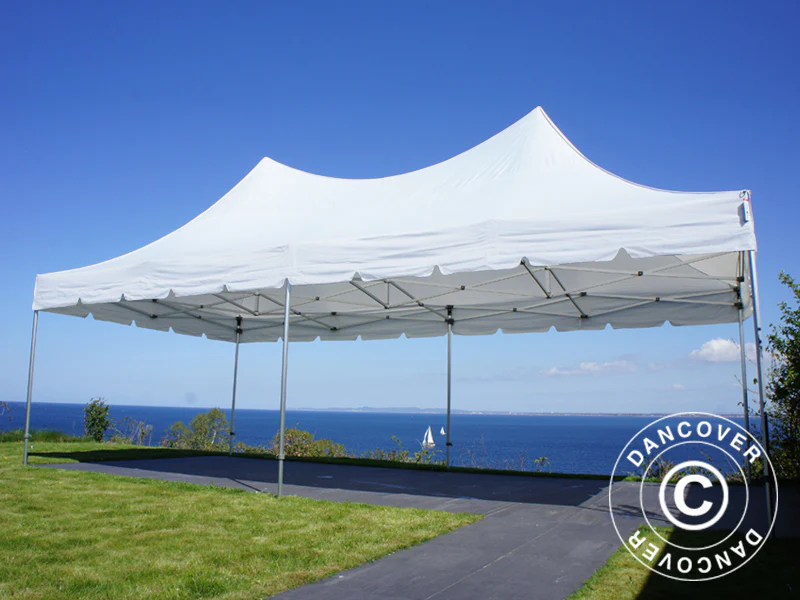 Snabbtält FleXtents PRO Peak Pagoda 4x8m Vit - Image 4