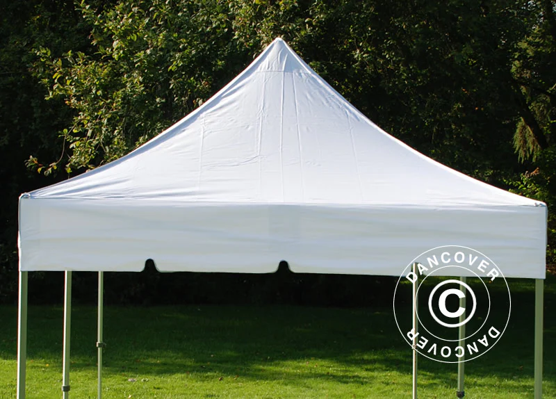 Snabbtält FleXtents PRO "Peaked" 3x3m Vit, inkl. 4 sidor - Image 7