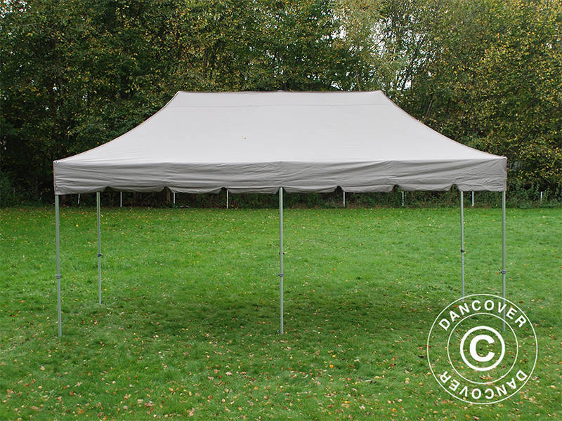 Snabbtält FleXtents PRO "Peaked" 3x6m Latte, inkl. 6 sidor - Image 10