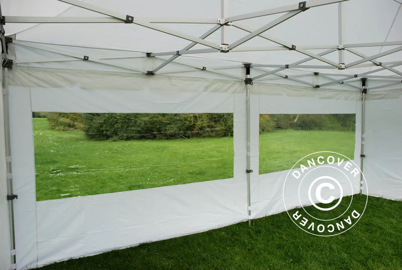 Snabbtält FleXtents PRO "Peaked" 3x6m Vit, inkl. 6 sidor - Image 10
