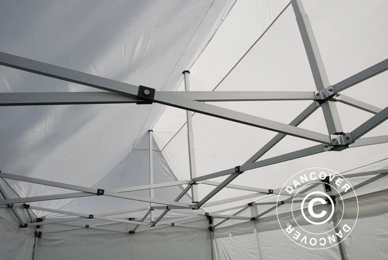 Snabbtält FleXtents PRO "Peaked" 3x6m Vit, inkl. 6 sidor - Image 12