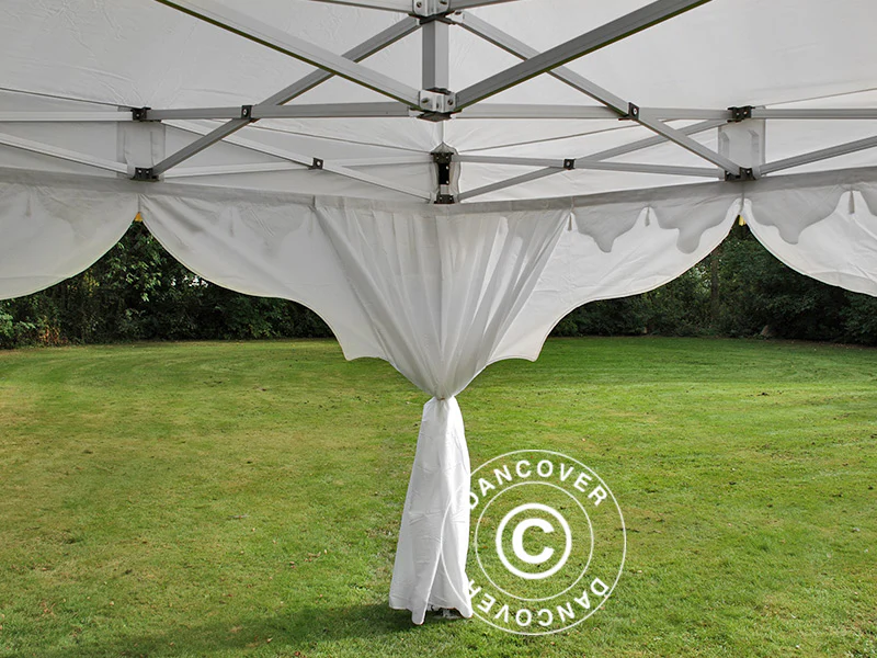 Snabbtält FleXtents PRO "Raj" 3x3m Vit/Guld - Image 12