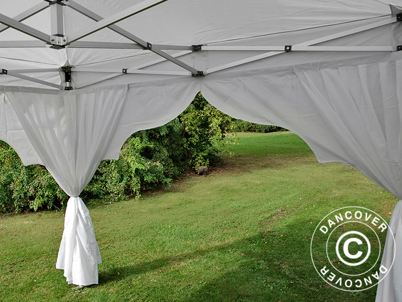 Snabbtält FleXtents PRO "Raj" 3x3m Vit/Guld - Image 13