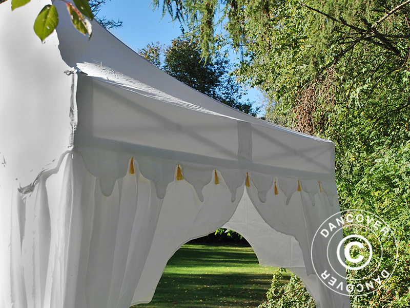 Snabbtält FleXtents PRO "Raj" 3x3m Vit/Guld - Image 5