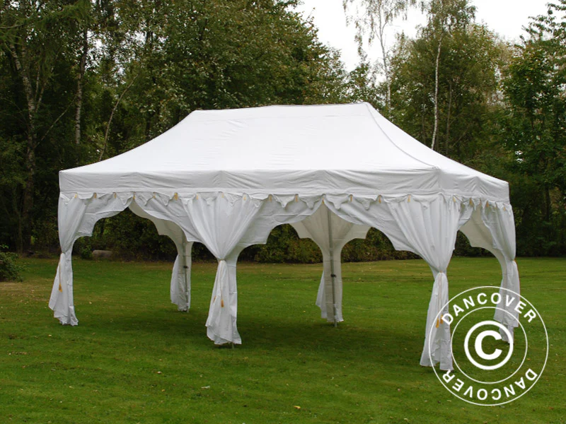 Snabbtält FleXtents PRO "Raj" 3x6m Vit/Guld - Image 7