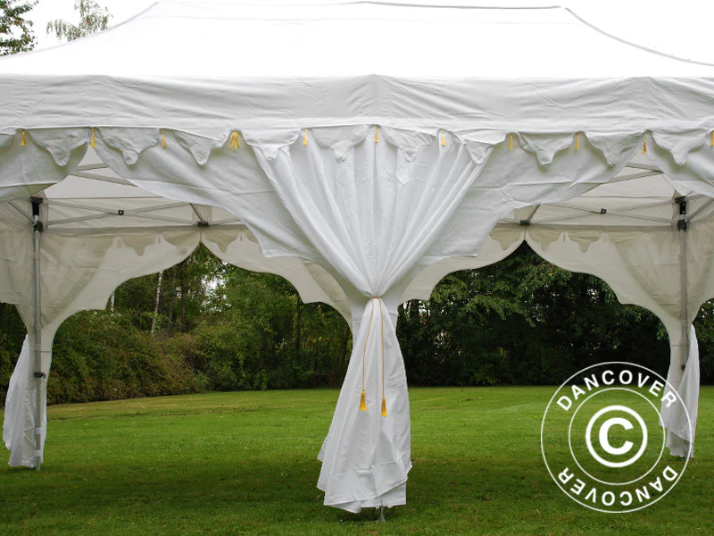 Snabbtält FleXtents PRO "Raj" 3x6m Vit/Guld - Image 9
