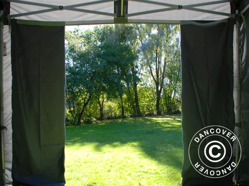 Snabbtält FleXtents PRO Steel 3x3m Grå, inkl. 4 sidor - Image 11