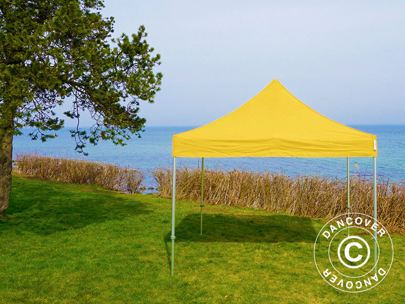 Snabbtält FleXtents PRO Steel 3x3m Gul - Image 4