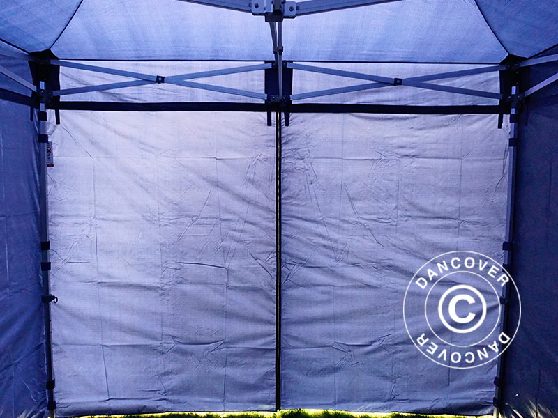 Snabbtält FleXtents PRO Steel 3x3m Mörkblå, inkl. 4 sidor - Image 10