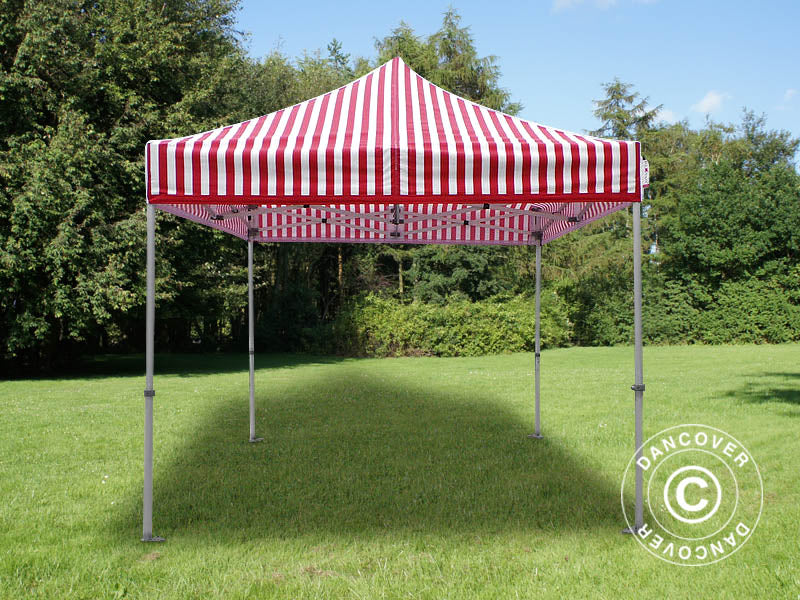 Snabbtält FleXtents PRO Steel 3x3m Randigt - Image 2