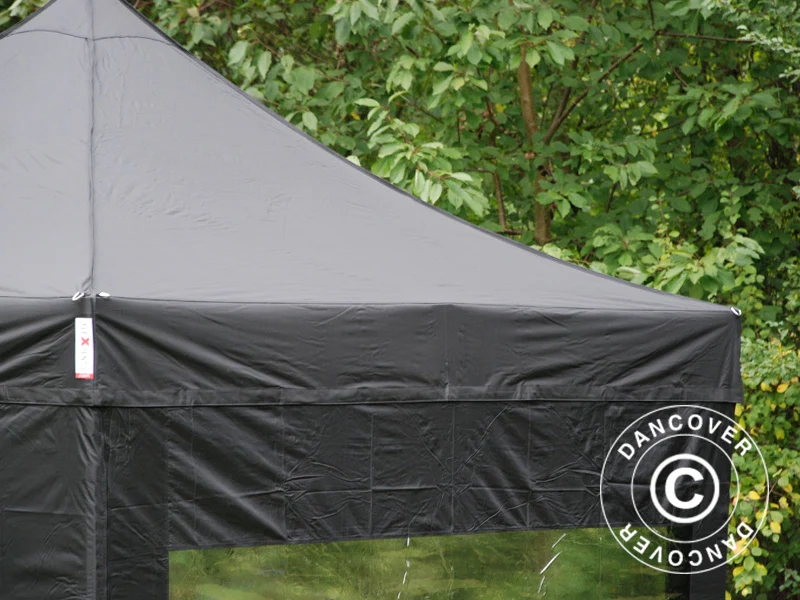 Snabbtält FleXtents PRO Steel 3x3m Svart, inkl. 4 sidor - Image 11