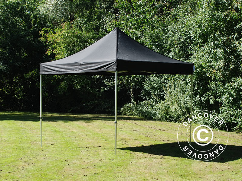 Snabbtält FleXtents PRO Steel 3x3m Svart, inkl. 4 sidor - Image 4