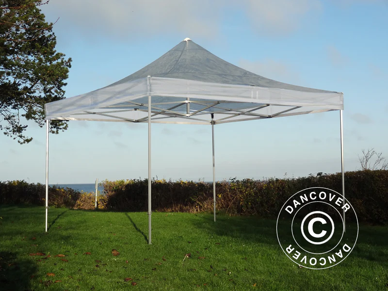 Snabbtält FleXtents PRO Steel 3x3m Transparent - Image 3