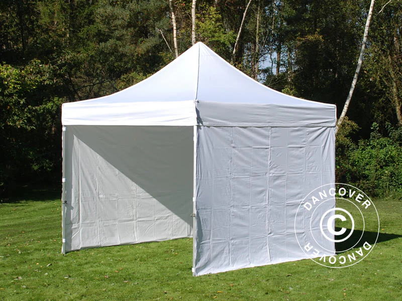 Snabbtält FleXtents PRO Steel 3x3m Vit, inkl. 4 sidor - Image 4