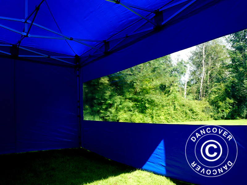 Snabbtält FleXtents PRO Steel 3x4,5m, Blå, inkl. 4 sidor - Image 10