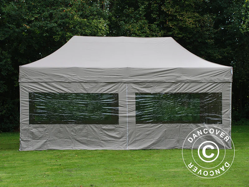 Snabbtält FleXtents PRO Steel 3x6m Latte, inkl. 6 sidor - Image 3