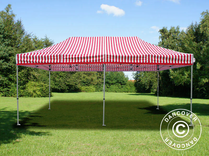 Snabbtält FleXtents PRO Steel 3x6m Randigt - Image 2