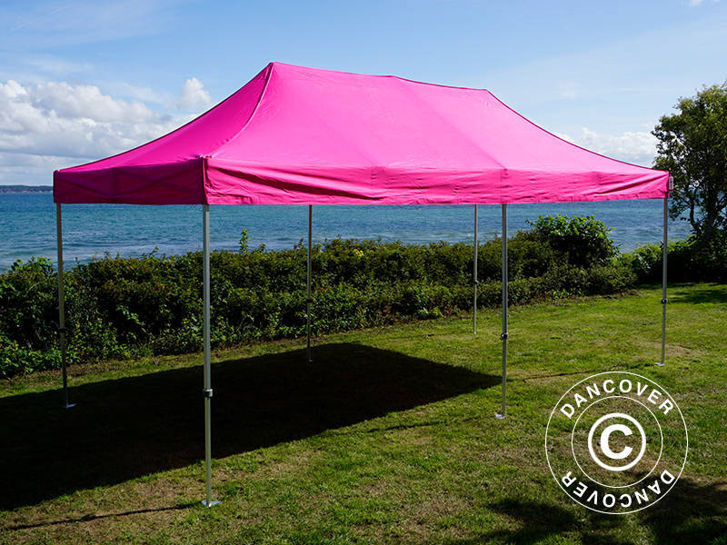 Snabbtält FleXtents PRO Steel 3x6m Rosa - Image 3