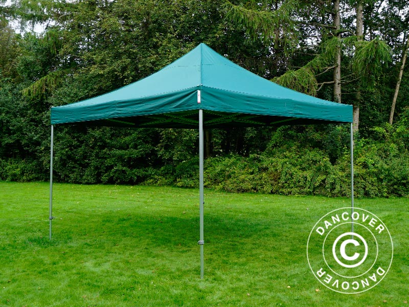 Snabbtält FleXtents PRO Steel 4x4m Grön - Image 4