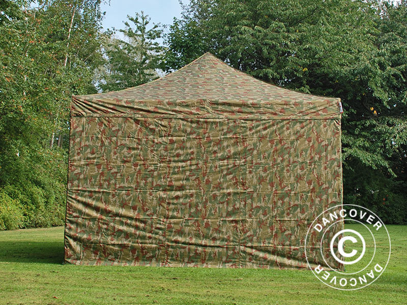 Snabbtält FleXtents PRO Steel 4x4m Kamouflage, inkl. 4 sidor - Image 4