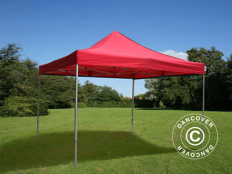 Snabbtält FleXtents PRO Steel 4x4m Röd - Image 2
