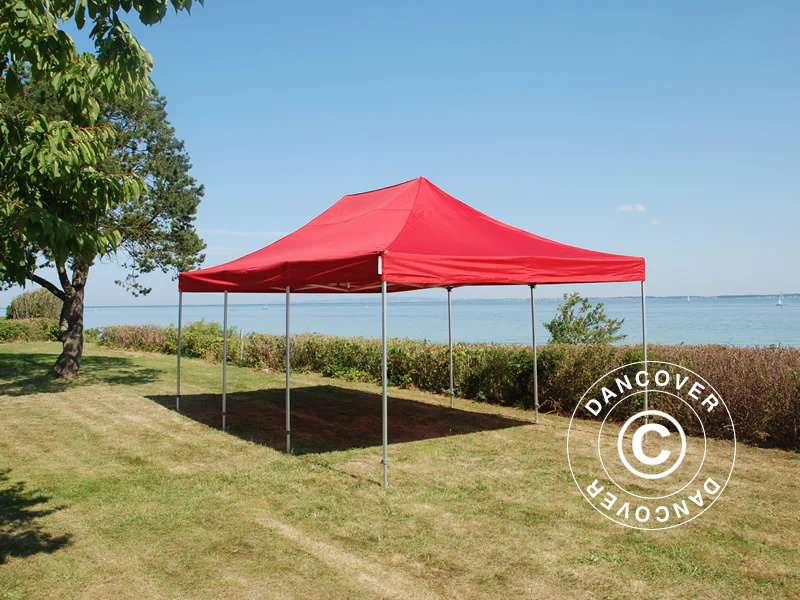 Snabbtält FleXtents PRO Steel 4x6m Röd - Image 4