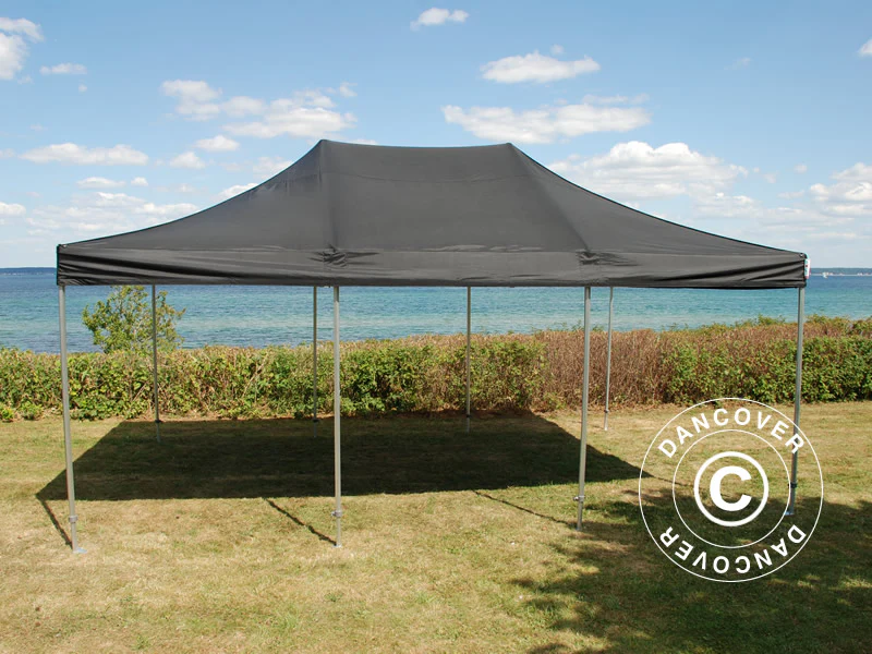 Snabbtält FleXtents PRO Steel 4x6m Svart, inkl. 8 sidor - Image 8