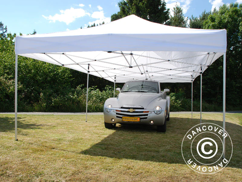 Snabbtält FleXtents PRO Steel 4x8m Vit, inkl. 6 sidor - Image 6