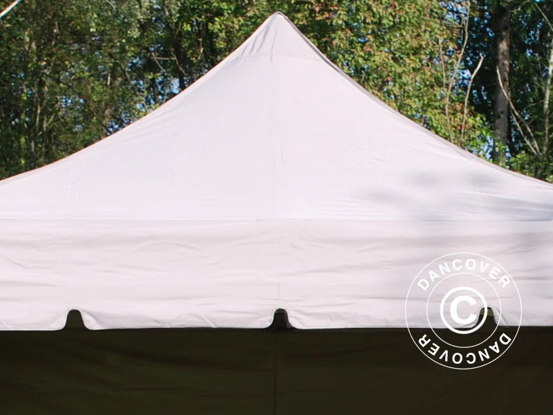 Snabbtält FleXtents PRO Steel "Peaked" 3x3m Latte, inkl. 4 sidor - Image 9