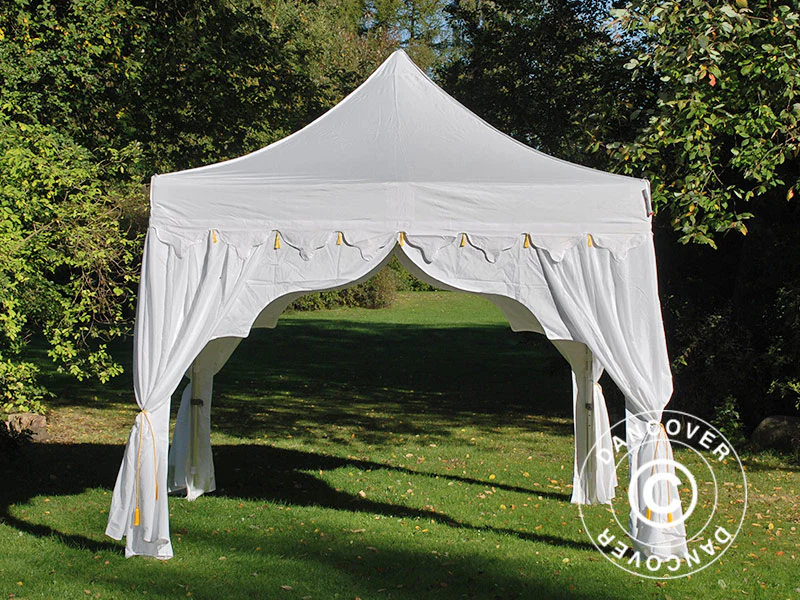 Snabbtält FleXtents PRO Steel "Raj" 3x3m Vit/Guld - Image 3