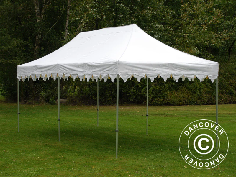 Snabbtält FleXtents PRO Steel "Raj" 3x6m Vit/Guld - Image 8