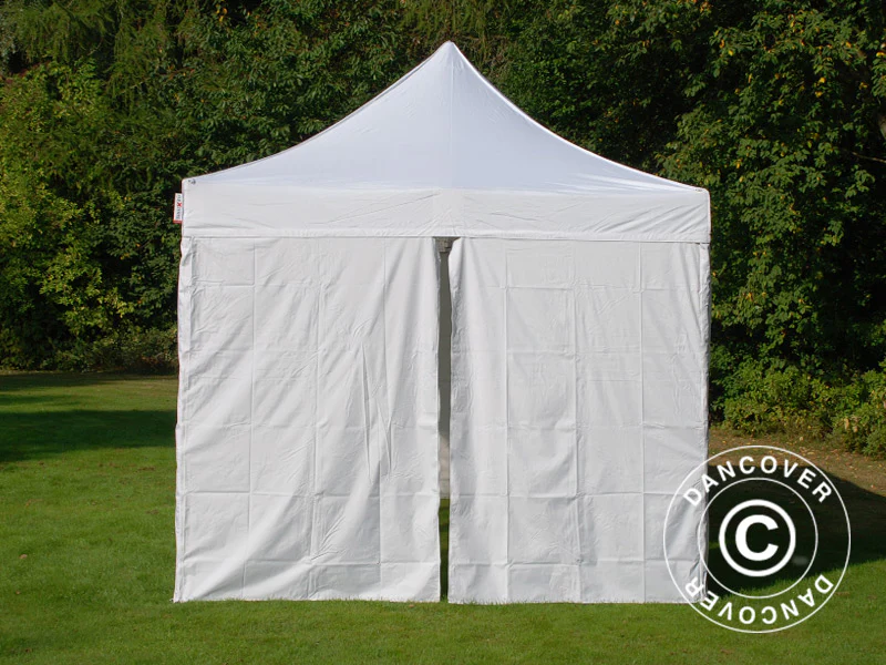 Snabbtält FleXtents PRO Steel Vintage Style 3x6m Vit, inkl. 6 sidor - Image 7