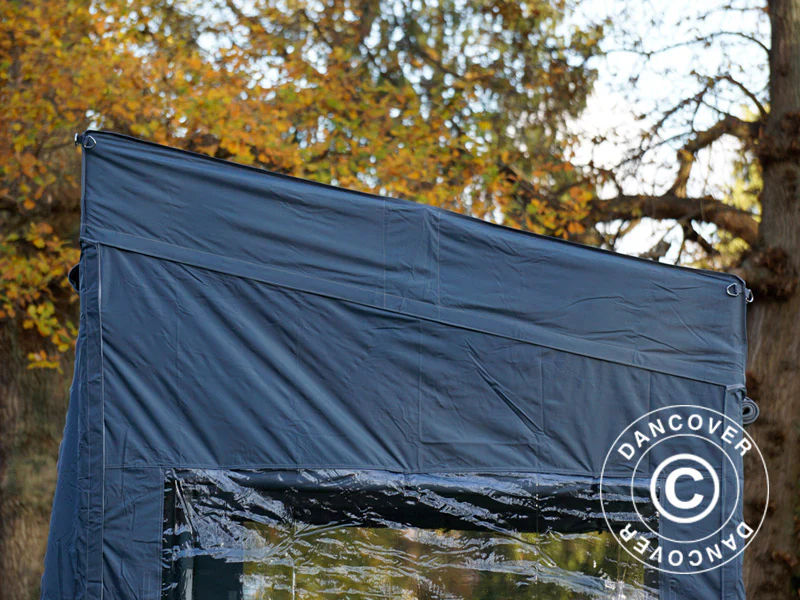 Snabbtält FleXtents PRO Trapezo 2x3m Grå, inkl. 4 sidor - Image 20