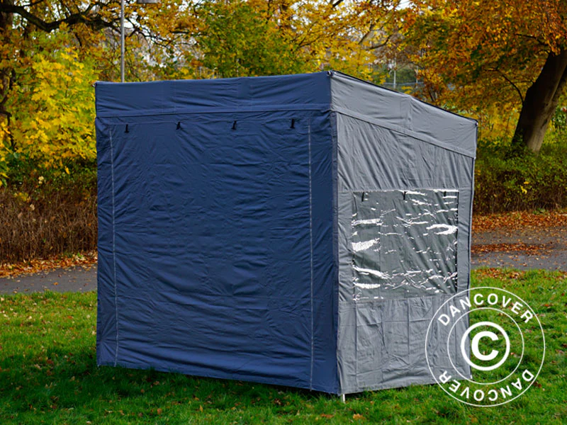 Snabbtält FleXtents PRO Trapezo 2x3m Grå, inkl. 4 sidor - Image 5