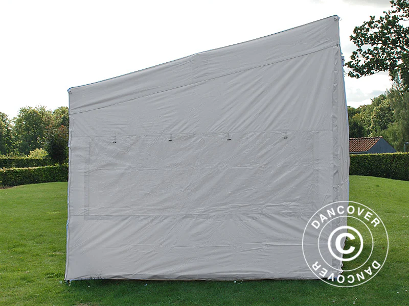 Snabbtält FleXtents PRO Trapezo 2x3m Vit, inkl. 4 sidor - Image 6