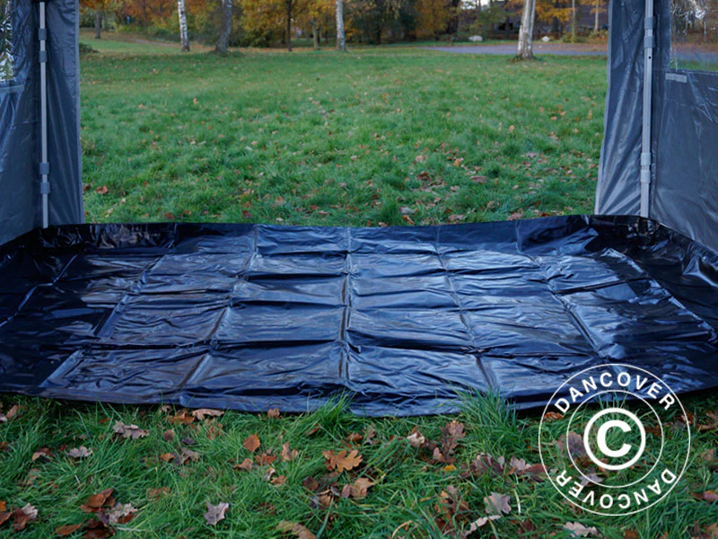 Snabbtält FleXtents PRO Trapezo 3x3m Grå, inkl. 4 sidor - Image 13