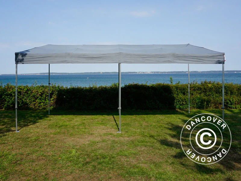 Snabbtält FleXtents PRO Trapezo 3x6m Grå, inkl. 4 sidor - Image 33