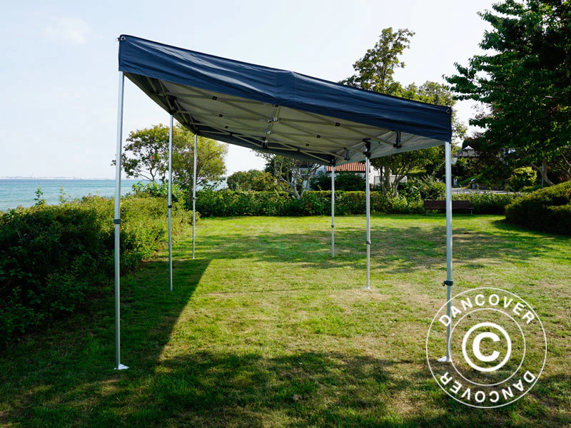 Snabbtält FleXtents PRO Trapezo 3x6m Grå, inkl. 4 sidor - Image 35