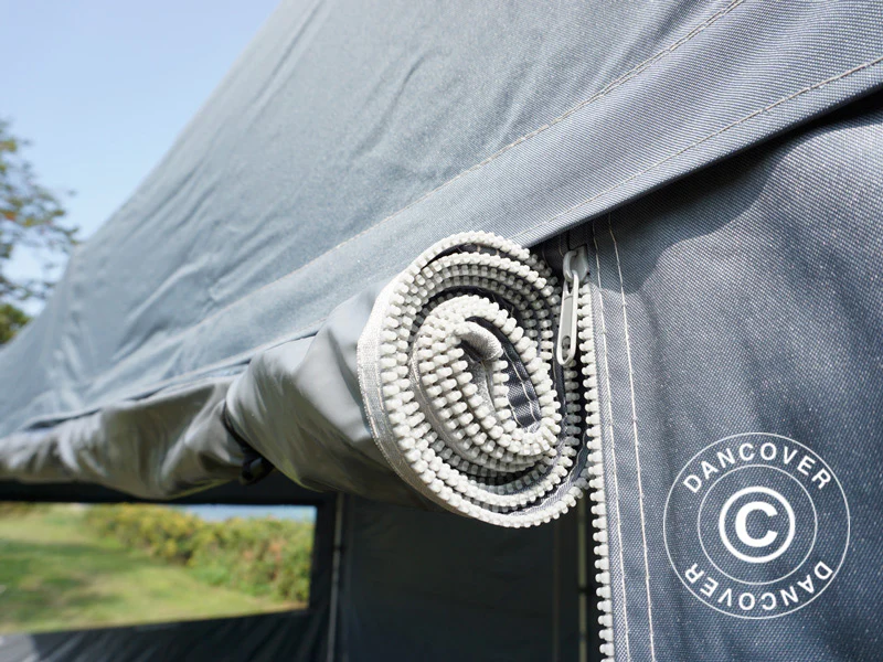 Snabbtält FleXtents PRO Trapezo 3x6m Grå, inkl. 4 sidor - Image 58