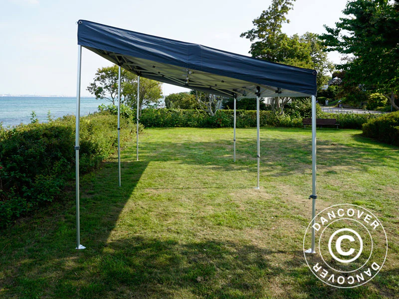 Snabbtält FleXtents PRO Trapezo 3x6m Grå, inkl. 4 sidor - Image 65