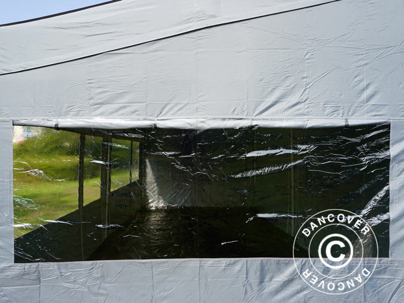 Snabbtält FleXtents PRO Trapezo 3x6m Grå, inkl. 4 sidor - Image 7