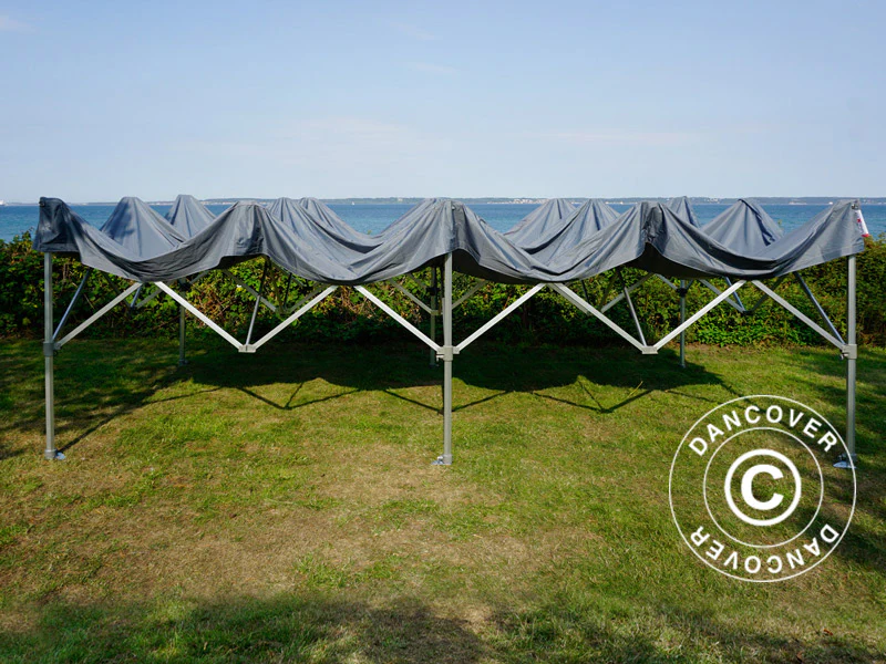 Snabbtält FleXtents PRO Trapezo 3x6m Grå, inkl. 4 sidor - Image 71