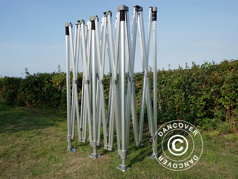 Snabbtält FleXtents PRO Trapezo 3x6m Grå, inkl. 4 sidor - Image 79